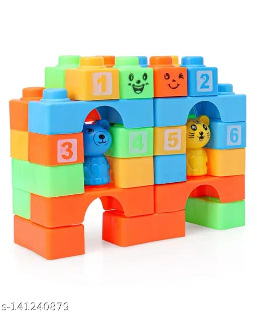 Lallafy Special Style Blocks (Bulk) | Creative Construction Building Block Set | Educational STEM Learning Toy for Kids