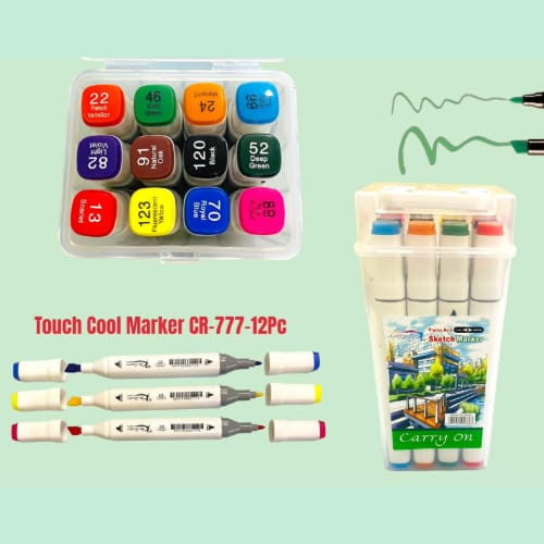 Lallafy 24 Pcs Mark Pen Set (Bulk) | Colorful Sketch Pens for Kids | Drawing, Coloring & Art Activity Kit