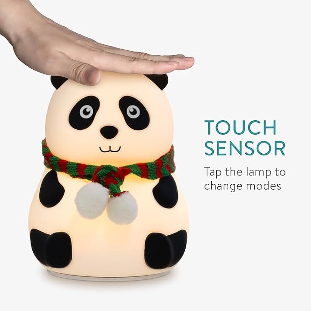 Lallafy Panda Lamp (Bulk) | Cute LED Night Light for Kids | Soft Glow Decorative Table Lamp for Bedroom & Nursery