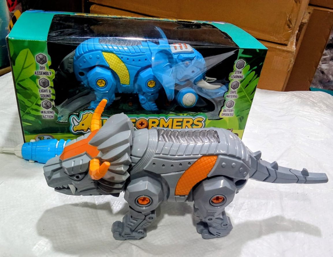 Lallafy Wild Formers DIY Robot Kit (Bulk) | Transforming Build-It-Yourself Robot Construction Set | Educational STEM Learning Toy for Kids