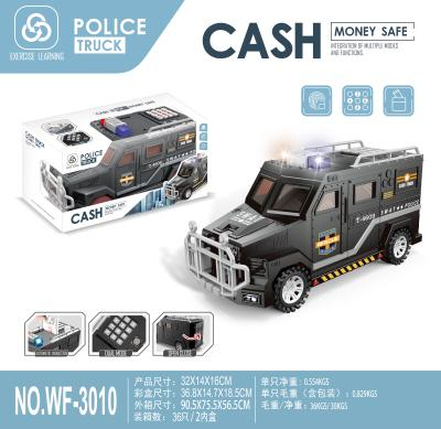 Lallafy Cash Truck Money Safe (Bulk) | Password Protected Electronic Piggy Bank Truck | Educational Savings Toy for Kids