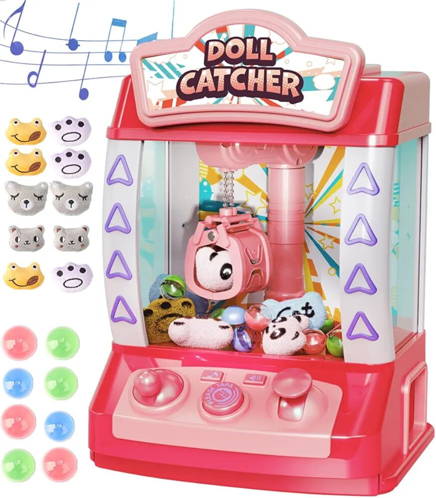 Lallafy Doll Catcher Game (Bulk) | Mini Claw Machine Prize Catching Toy | Interactive Arcade Game for Kids