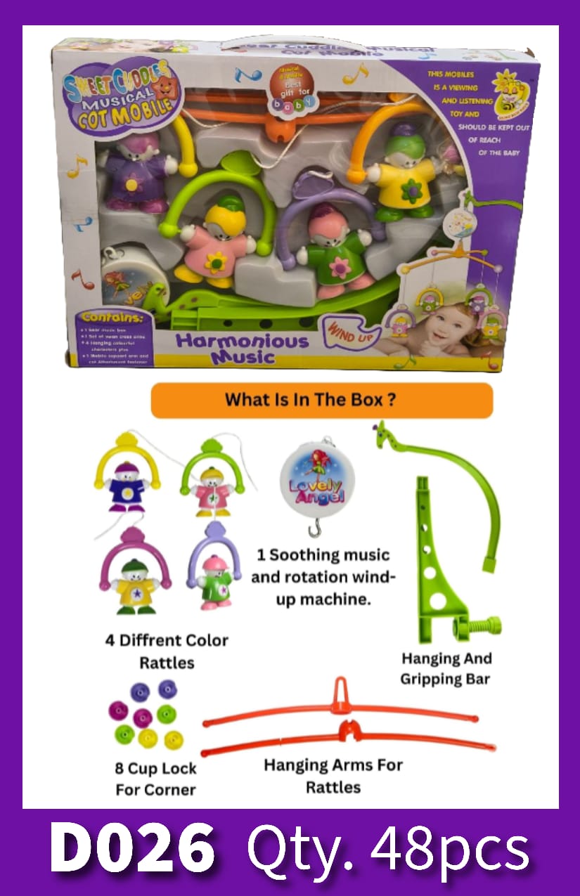 Lallafy Big Jhoomer Key Toy (Bulk) | Musical Light-Up Spinning Key Toy | Interactive Entertainment Toy for Kids