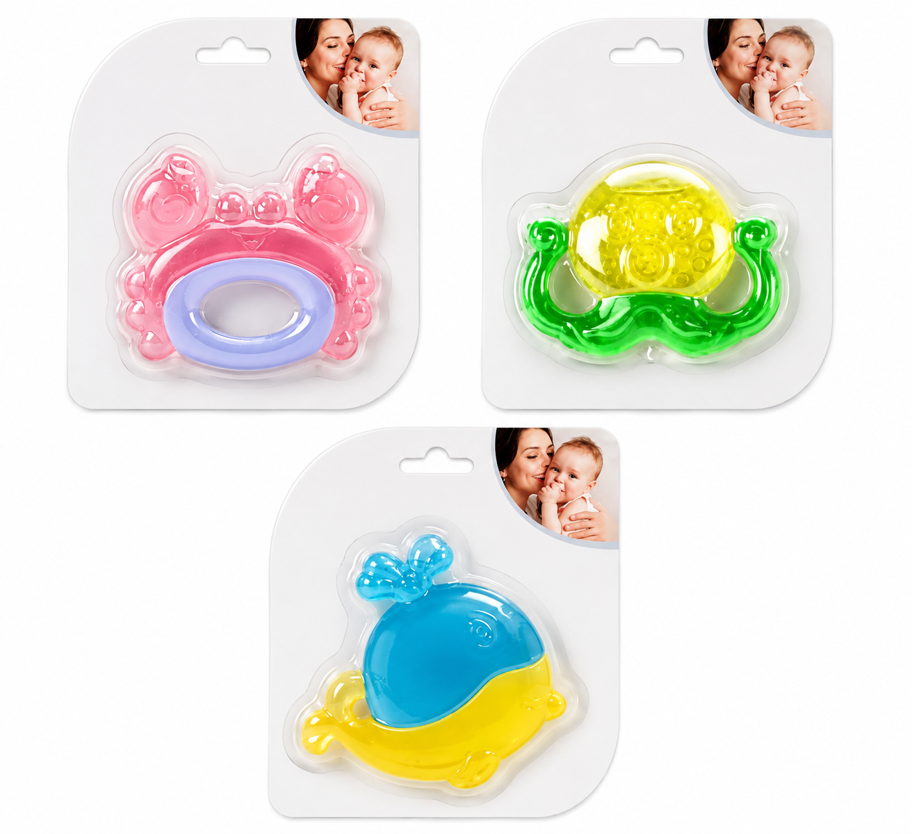 Soft Water Filled Baby Teether for Newborns | Cooling Chew Toy for Teething Relief