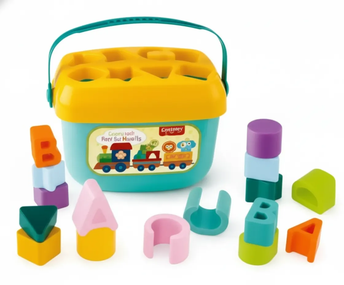 Baby First Blocks for Kids | Educational Building Block Set for Toddlers | Colorful Learning & Stacking Toy for Boys & Girls