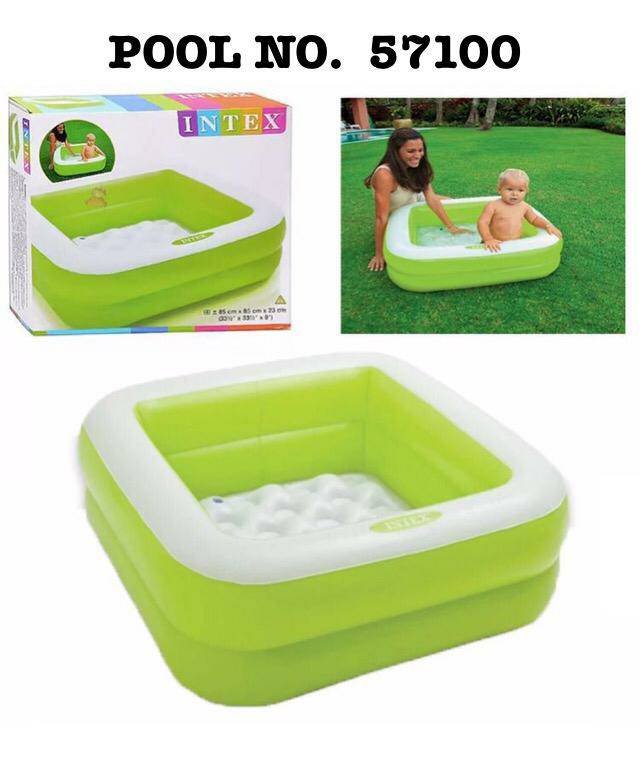Lallafy Intex Pool No. 57100 (Bulk) | Inflatable Kids Swimming Pool | Portable Outdoor Water Play Pool for Summer Fun