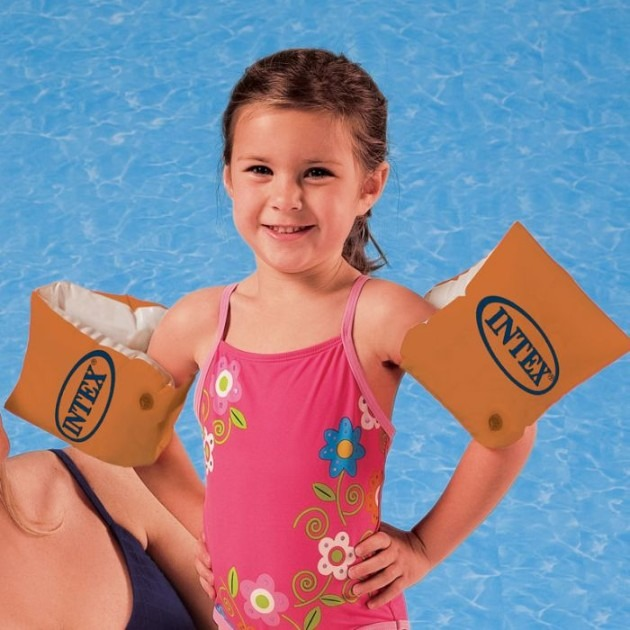 Intex Kids Swimming Arm Bands | Safe Inflatable Floaters for Pool Fun