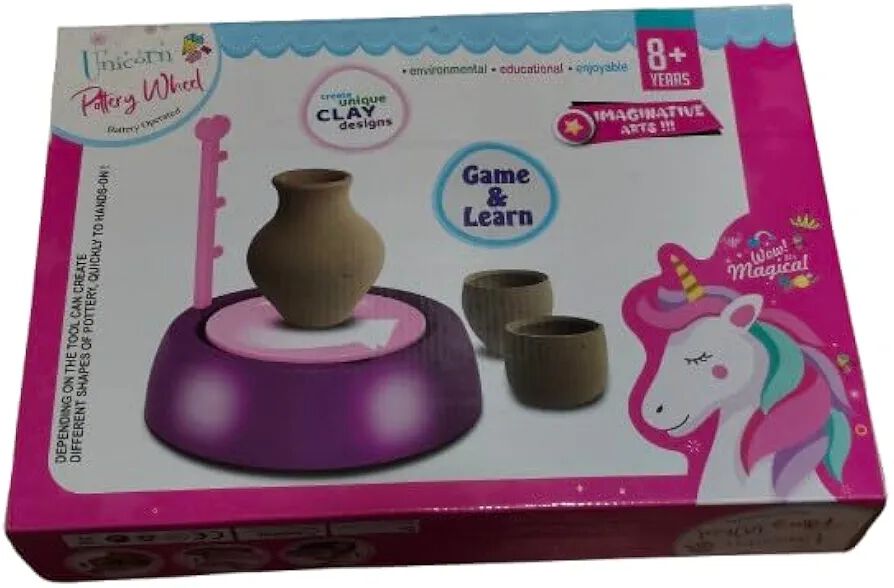 Lallafy Pottery Wheel (Bulk) | DIY Clay Pottery Making Kit for Kids | Educational Art & Craft Creative Toy