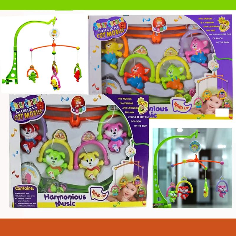 Lallafy Big Jhoomer Key Toy (Bulk) | Musical Light-Up Spinning Key Toy | Interactive Entertainment Toy for Kids