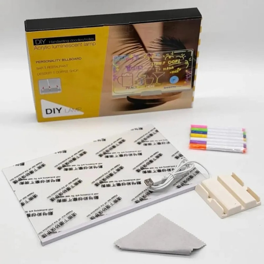 Lallafy Medium DIY Lamp (Bulk) | Creative Assemble & Decorate Lamp Kit | Educational Craft Activity Toy for Kids