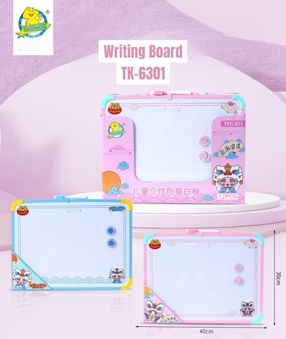 Lallafy Big Writing Board for Kids | Reusable Drawing & Writing Board | Educational Learning Toy for Boys & Girls
