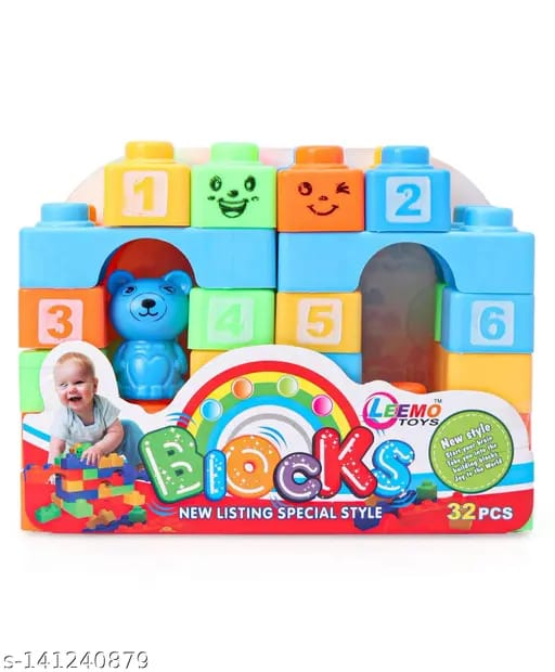 Lallafy Special Style Blocks (Bulk) | Creative Construction Building Block Set | Educational STEM Learning Toy for Kids