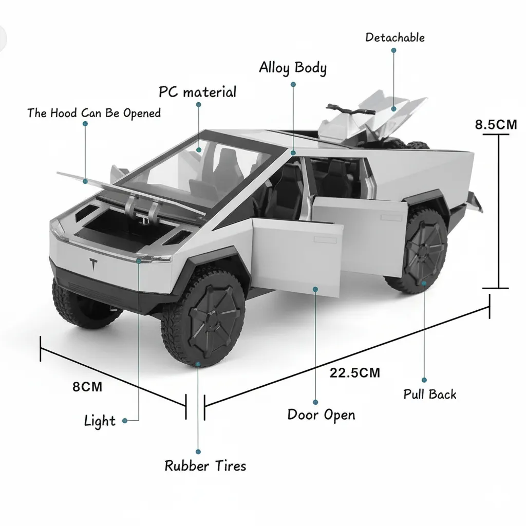 Tesla Cybertruck Toy