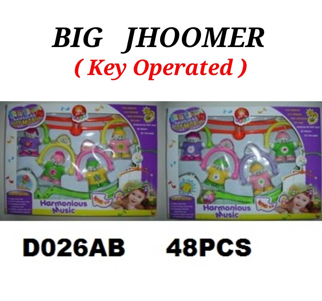 Lallafy Big Jhoomer Key Toy (Bulk) | Musical Light-Up Spinning Key Toy | Interactive Entertainment Toy for Kids