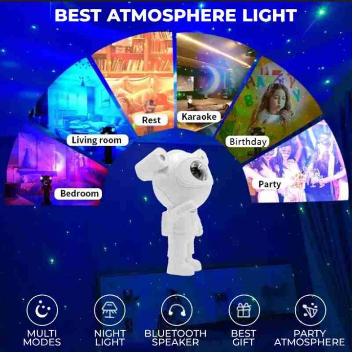Lallafy Projector Light Colour Toy (Bulk) | LED Projection Lamp with Colorful Light Effects | Educational Night Light & Entertainment Toy for Kids