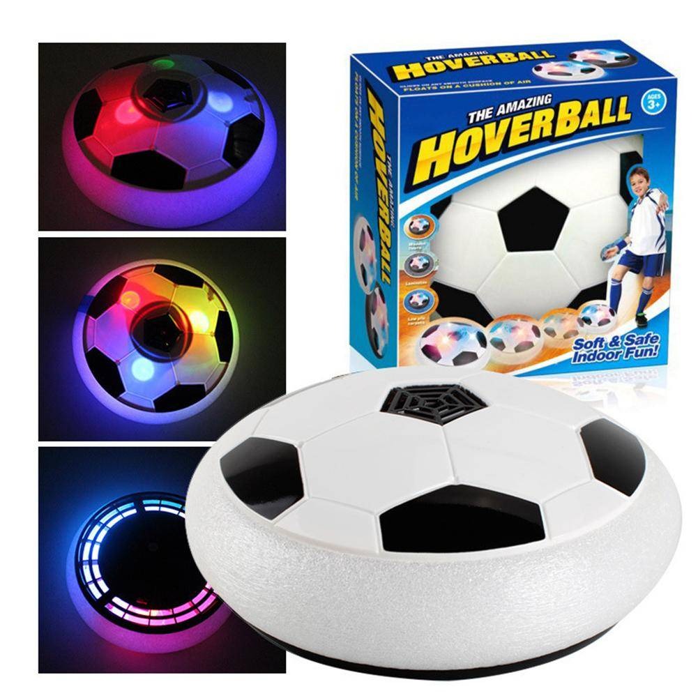 Battery Operated Hover Ball for Kids | Floating Air Soccer Football with LED Lights | Indoor Safe Sports Toy for Boys & Girls
